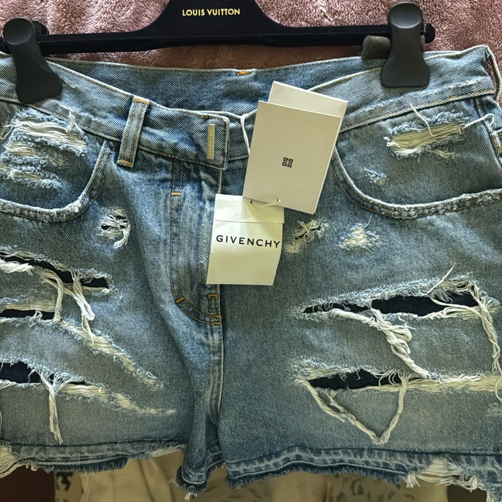 Givenchy denim shorts